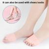 1Pairs Toe Separator Made of Silica Gel with Bunion Brace-Comfortable Foot Alignment Tool To Enhance Fitness Training Effect