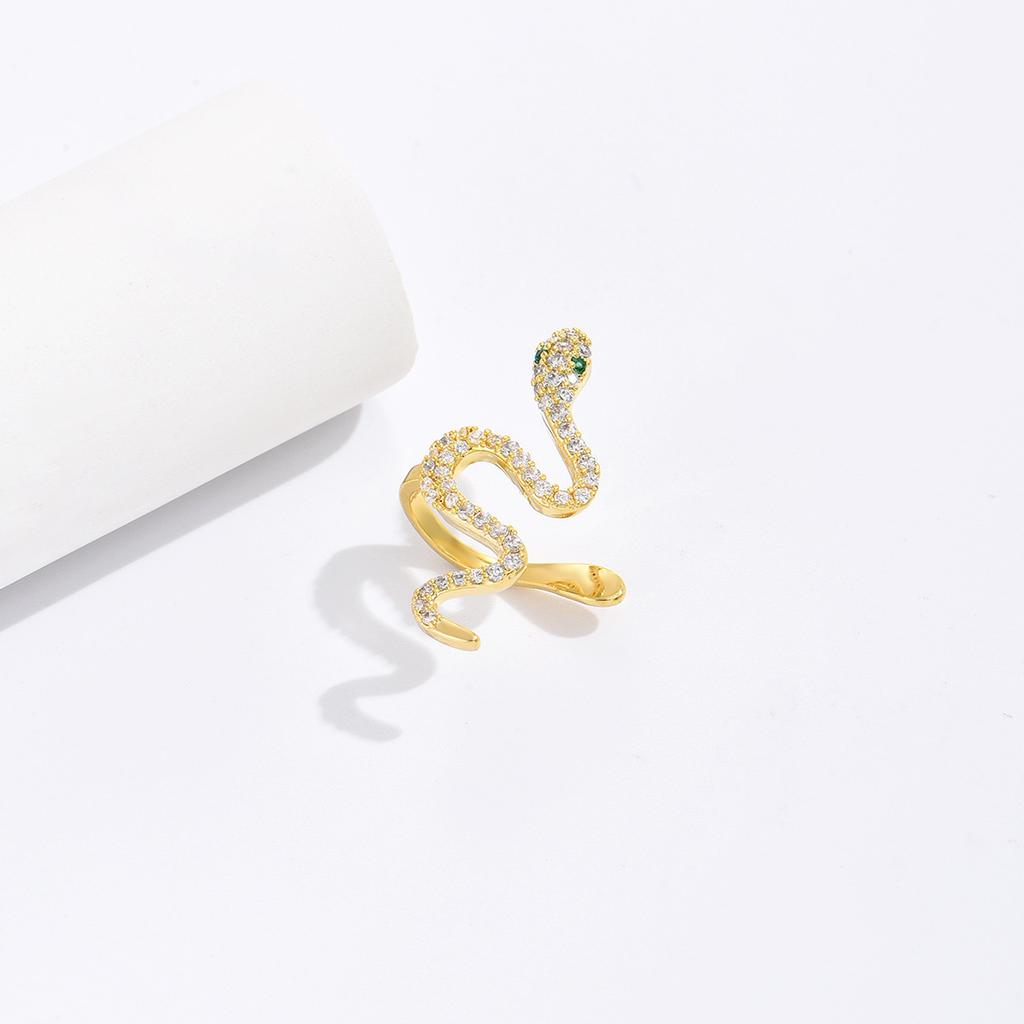 Personalized Temperament Earrings, Unique Personality, Spirit Snake, No Ear Hole, Ear Bone Clip, Fashionable Ear Clip