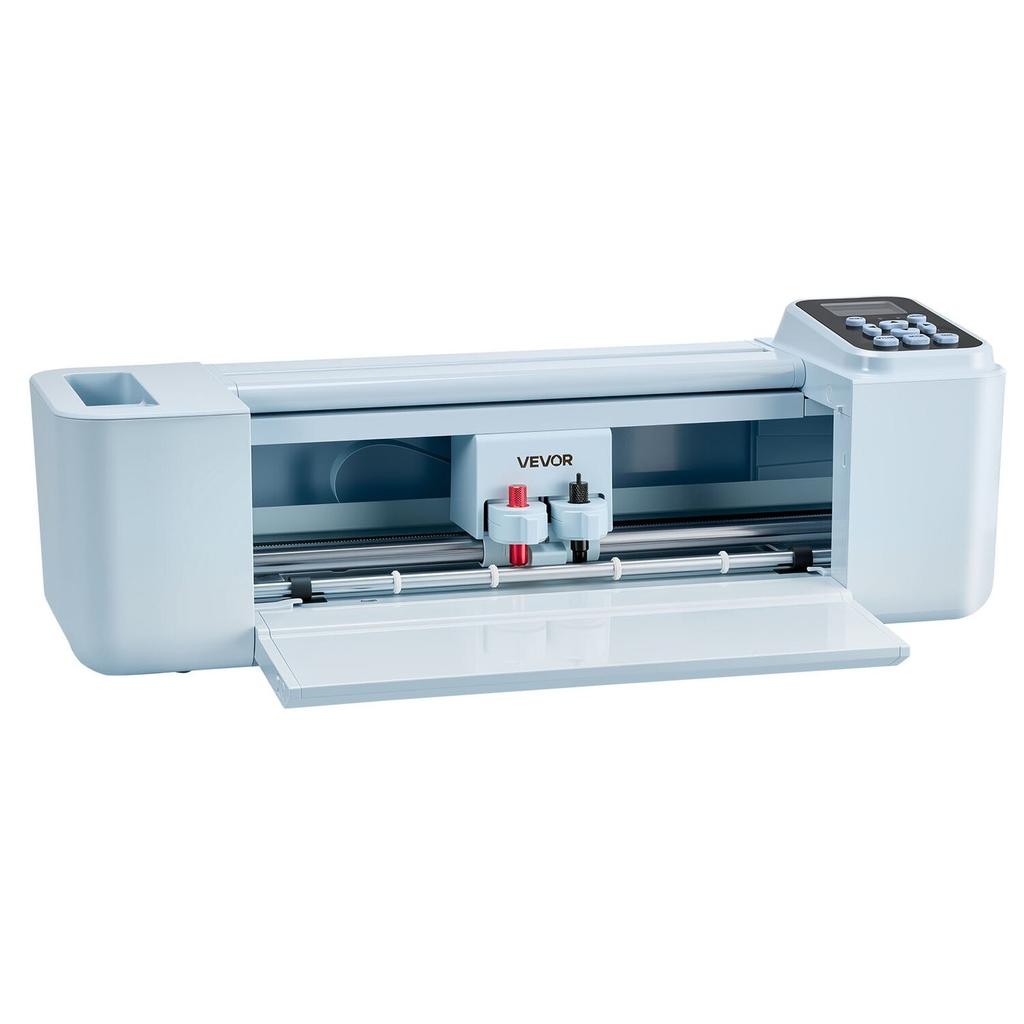 Vinyl-Schneidemaschine, 305 mm, Knopf- und Bildschirngesteuerter Vinylschneider, 5000+ integrierte Designressourcen, Kompatibel mit Mac, Windows, Android und