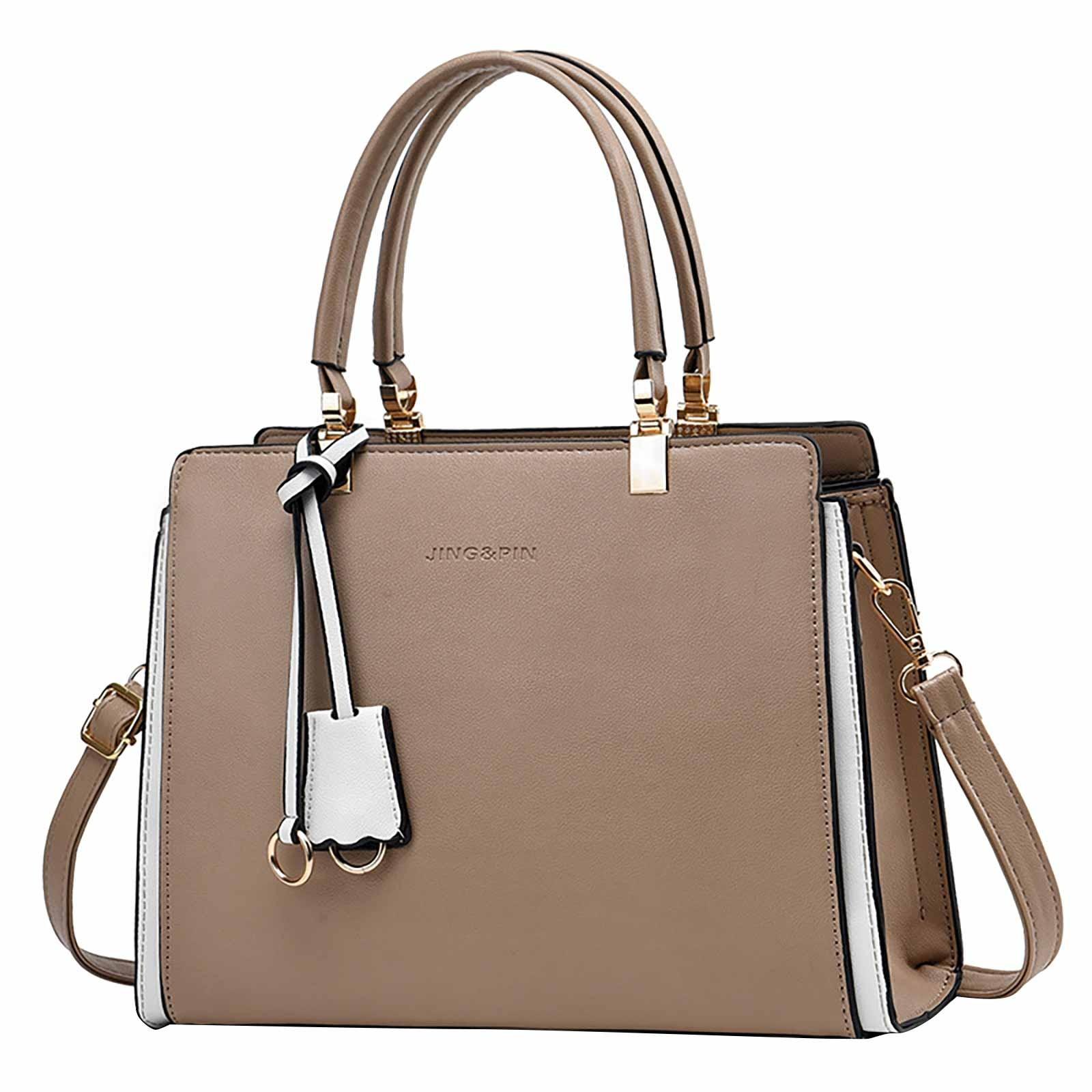 Модная многофункциональная сумка через плечо большой емкости One Size чёрный — фото 5