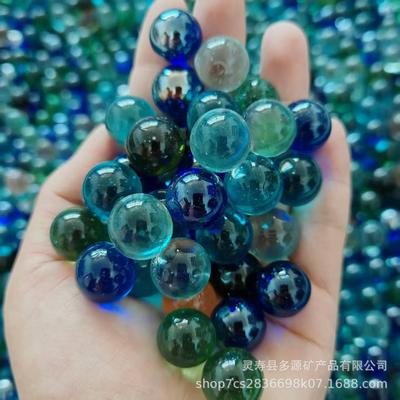 14mm/16mm Colorful Glass Marbles: Nostalgic Toys, DIY Decor, Checker Pieces, Fish Tank Accents