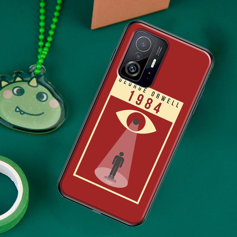 

Чехол 1984 George Orwell для POCO F5 X5 X3 Pro X4 F4 GT F3 M5s C40 Чехол для Xiaomi 13 12 Lite 11T 12T Pro 12X Xiaomi 13