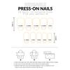 24Pcs Bowknot Artificial Nails With Elegant Ribbon Design For Women Short Medium Length Wearable False Nails