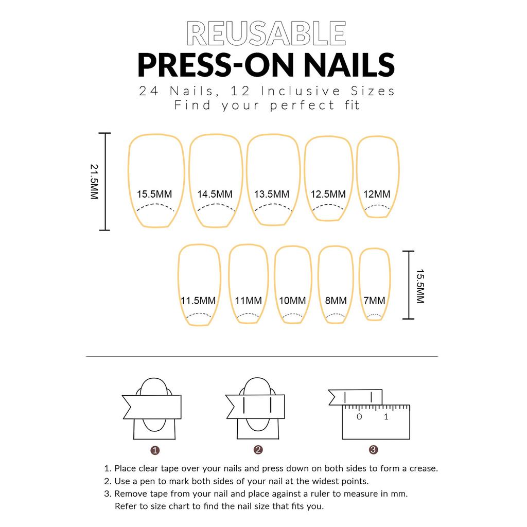 24Pcs Bowknot Artificial Nails With Elegant Ribbon Design For Women Short Medium Length Wearable False Nails