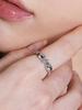 Noonoo Fingers Sheer Ribbon Ring _ Size 11, 13