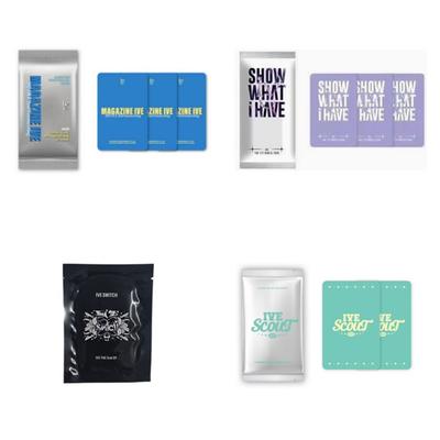 Ive Offizielles Magazin/Switch/Welttournee/Scout Fotokarte 1 Packung/Mini Line Friends Trekker MD