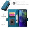 DF-010 For Realme C67 4G Case Leather Wallet Phone Cover with Magnetic Clasps