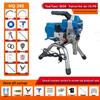 Compact Electric Airless Paint Sprayer for Interior and Exterior Walls