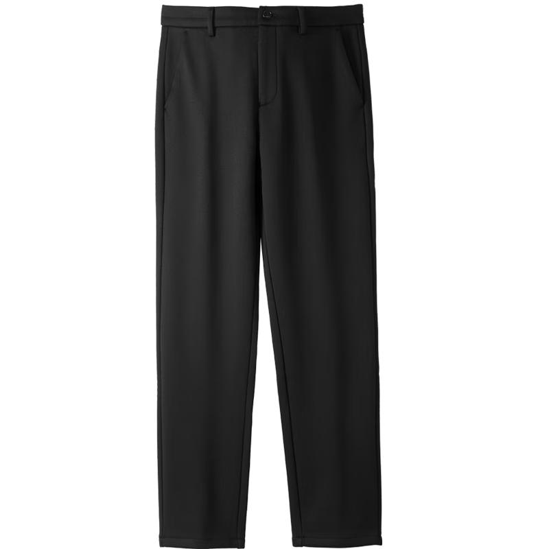 

HLA Men s Fleece Lined Slim Fit Casual Pants 38 180/96A