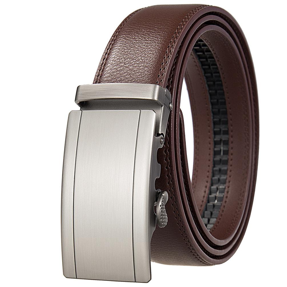 Berühmte Marke Gürtel Männlich Designer Automatikschließe Echtes Leder Herren Gürtel Luxus Gürtel für Männer 3,5cm Neu Schwarz Braun Übergröße