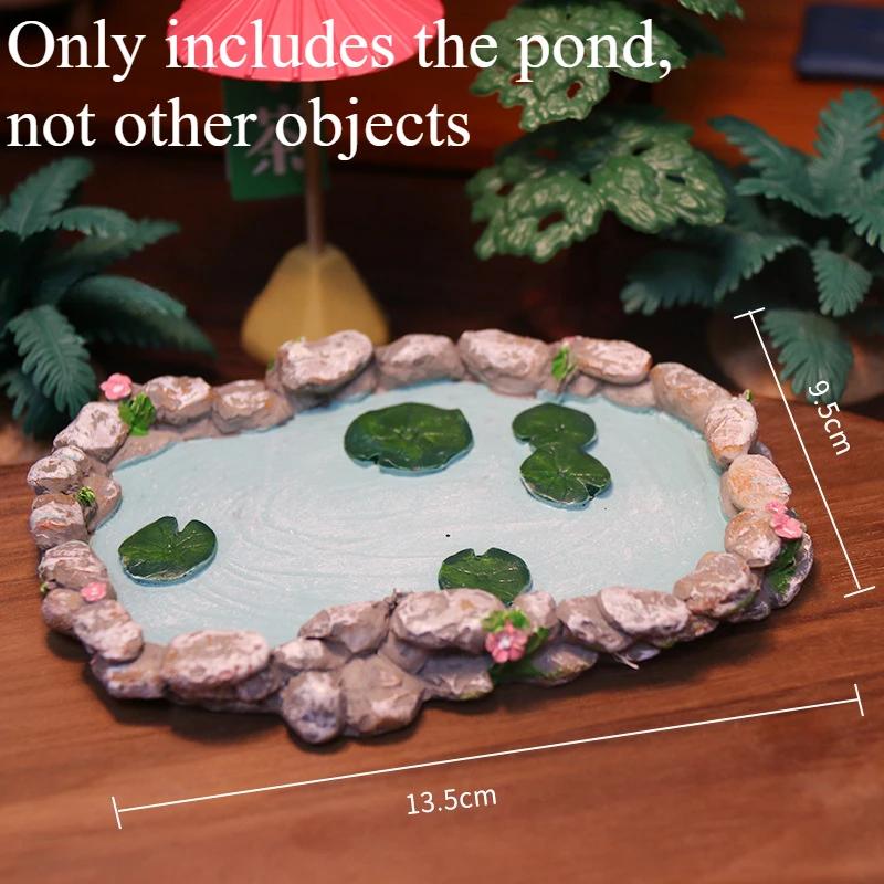 Creative Micro Landscape Gardening Garden Tree Stump Swing Decoration Ornament Resin Succulent Flowerpot Decoration Ornament