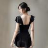 2025 Stylish Slimming One-Piece Skirted Swimsuit for Women - Tummy Control & Chest Support, Ideal for Vacations.