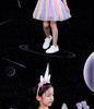 Glowing Elf Fairy Wand with Angel Feather Rainbow Wings - Little Girl's Birthday Gift & Stage Prop