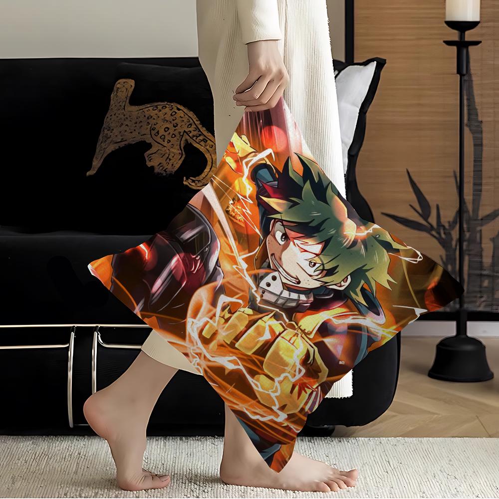Midoriya Izuku Deku My Hero Academia Ahorn Design Kissenbezug Glückliche Herbsternte Dekoration Feiertagsdekoration Kissenbezug
