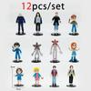 6-12Pcs/ Set Q Version Eleven Will Nancy Steve Figure Demogorgon D'Artagnan Action Figure Movie Model Toys Kids Gift