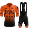 Cycling Equipment Men's Mtb Clothing Jersey  Clothes Sports Set Tricuta Pro 2022 Professional Shirt Bib Pants Gel