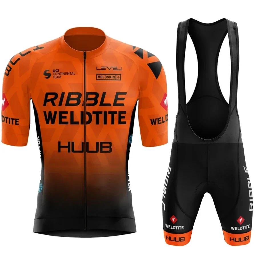 Cycling Equipment Men's Mtb Clothing Jersey  Clothes Sports Set Tricuta Pro 2022 Professional Shirt Bib Pants Gel
