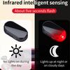 1 Piece Led Flashing Lights Car Fake Security Light Solar Powered Simulated Dummy Alarm Wireless Warning Anti-Theft Caution Lamp