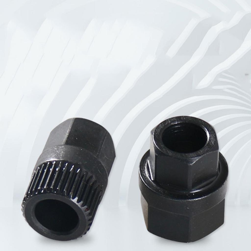 33 Teeth Hexagon Generator Pulley Removal Tool Alternator Clutch Free Wheel Pulley Disassembly Tool Accessories