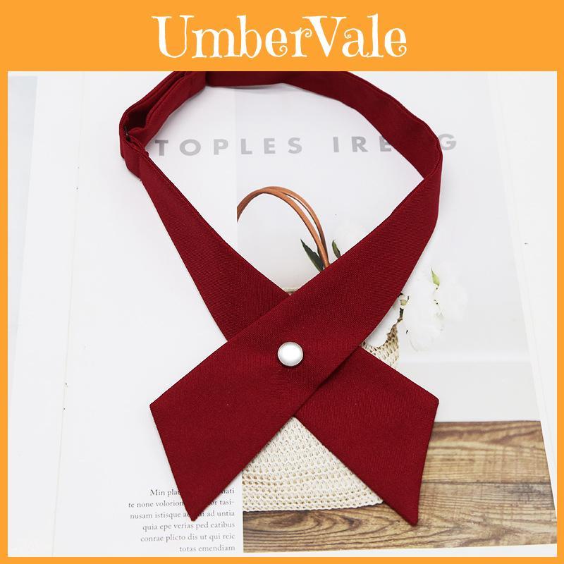 Student Graduation Cross Neck Bow Tie Accessory For Academic Attire