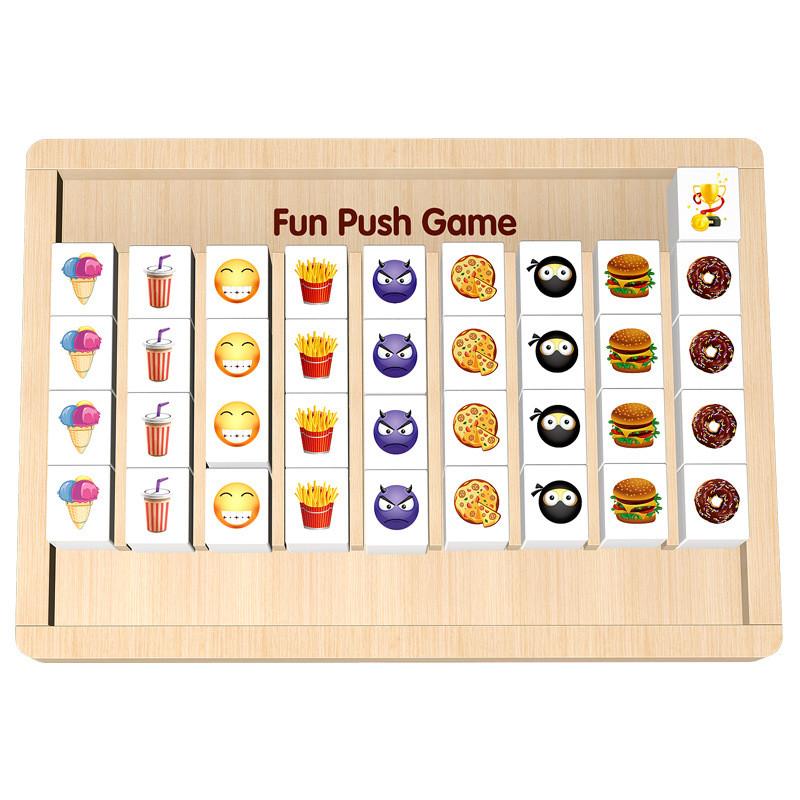 Wooden Educational Puzzle Board Toy With Sorting Logic For Preschool Kids Gift