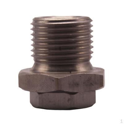 Stainless Plug Reducer Adapter To Enclose M18x1.50 Thread