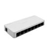 Unmanaged Switch Qoltec Netzwerk-Switch 8 x RJ45-Port | 100Mbps | Fast Ethernet | LAN