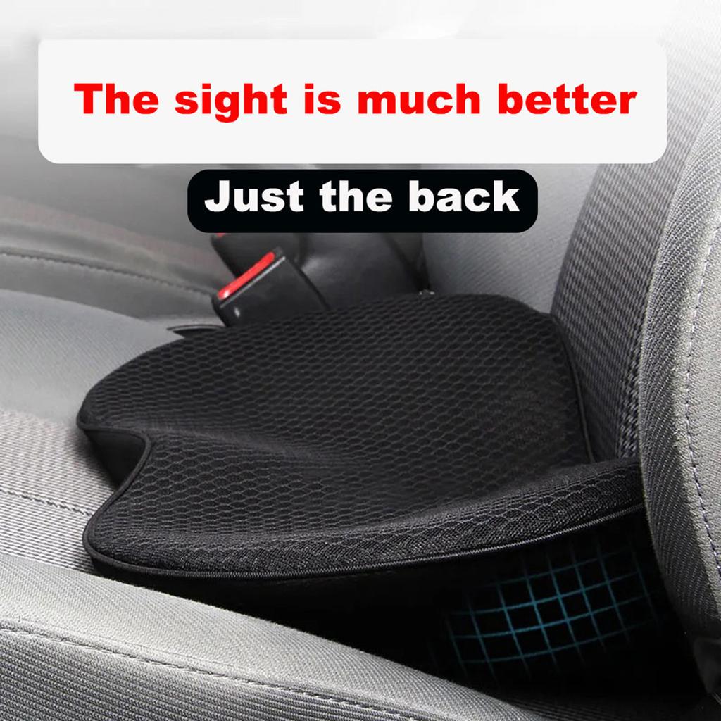 Car Wedge Seat Cushion for Car Seat Driver/Passenger Memory Seat Cushion for Driving Improve Vision/Posture