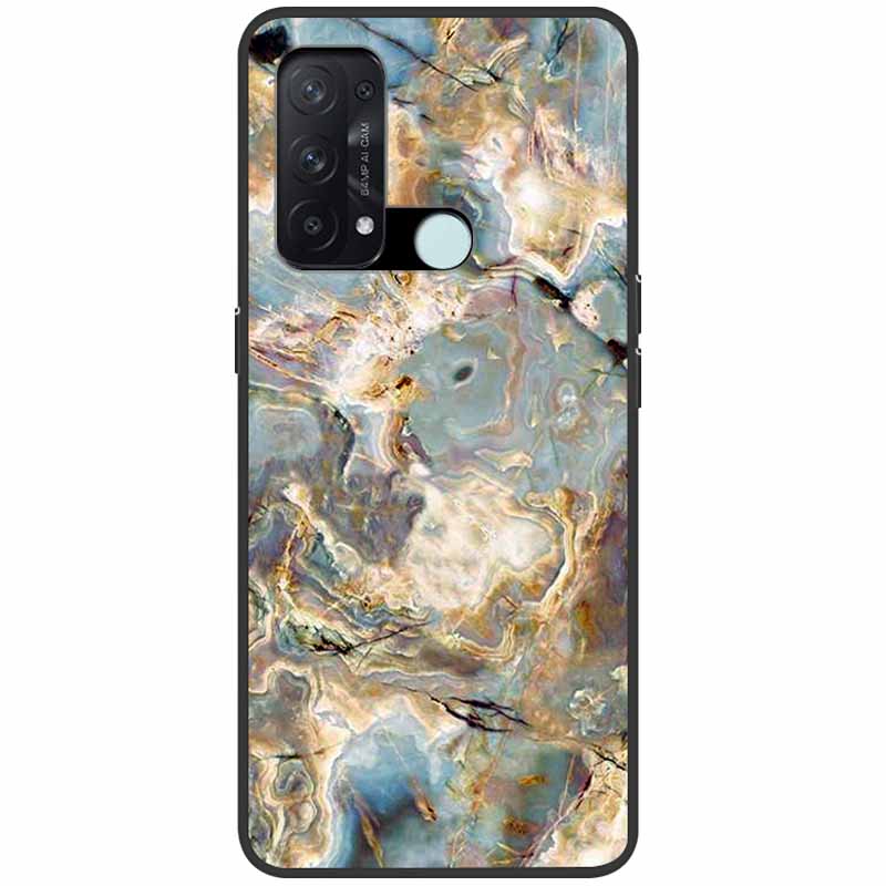 Case for Oppo Reno 5A Cover 3A A54 5G Marble Soft TPU Silicone Phone Covers for Oppo Reno5 A Case Reno3 A Reno5A Bumper Cool