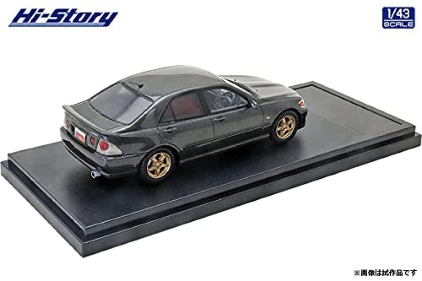Hi Story Toyota ALTEZZA RS200 TRD Gris Foncé Mica Métallisé Produit Fini HS337GY 1/43 (1998)