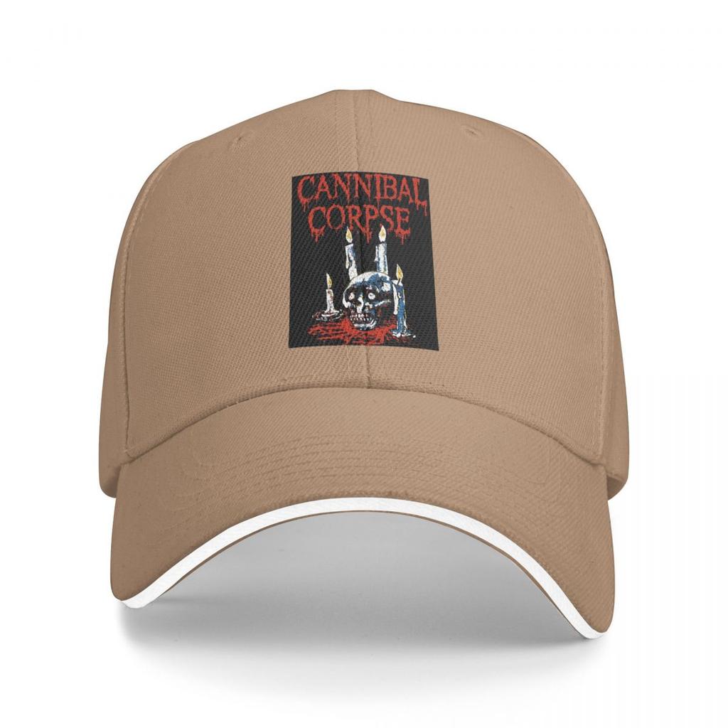 Cannibal Corpse Death Metal Band Baseball Caps Snapback Baseball Hats Breathable Casual Casquette Outdoor Unisex