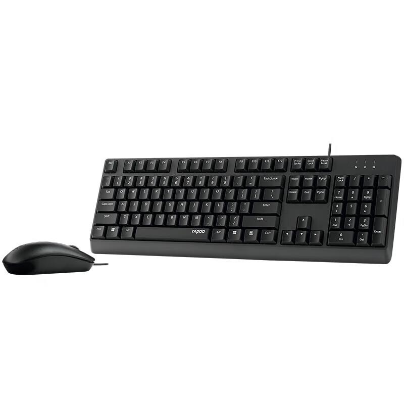 Rapoo NX1500 Wired Keyboard and Mouse Combo