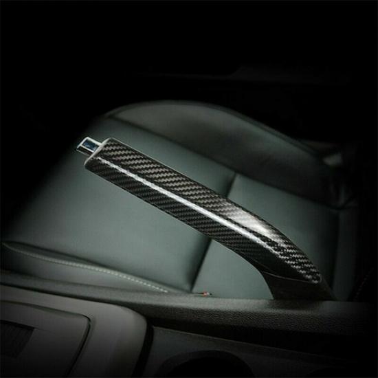 1 Set Pure Carbon Fiber DIY Car Handbrake Cover Special for Camaro 2010 2013 TH