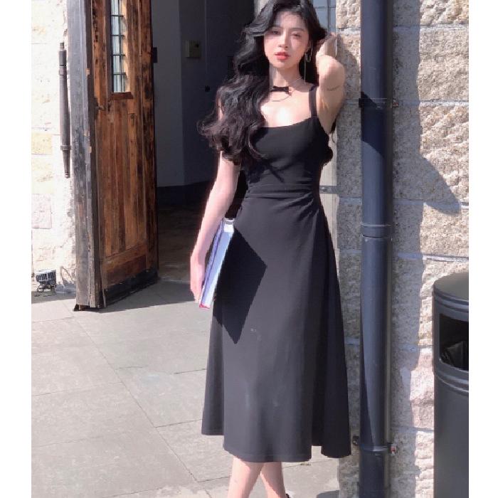 

Сукня максі з квадратним вирізом у французькому стилі – літній випуск 2025 року XL