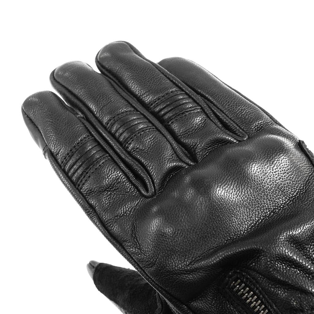 Komine Motorcycle Leather Small GK-263 Gloves, Black,