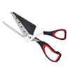 Yousheng Pizza Scissors, Non-Stick Pizza Scissors with Firm Grip Base, Food Grade Stainless Steel Pizza Cutter, Multifunctional Food Slicer & Pizza