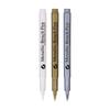 Waterproof Metallic Marker Pen for Greeting Card Painting Signature - Gold and Silver High Gloss Water-Based Paint Pen.