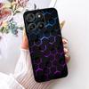 For Motorola Moto G67 MotoG77 Case New Luxury Painted Cover Black Silicone Soft Phone Case For Moto G77 G 67 Back Cover Bumper
