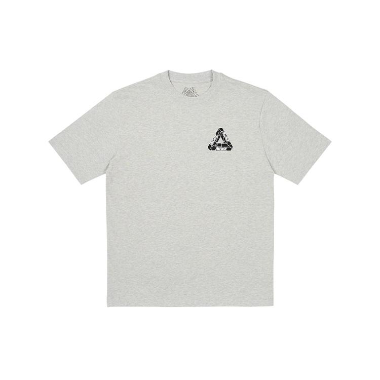 Palace Tri-Ripped T-Shirt 'Grey Marl' Men's P25TS083
