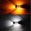 2pcs LED DRL Car running lights turn signal 7440 W21W led Driving lights Auto Reverse light.