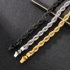 KALEN 10mm Rope Chain Bracelet Men‘s Hip Hop Personalized Stainless Steel Trendy Jewelry Chunky Twisted Accessories Male Gift