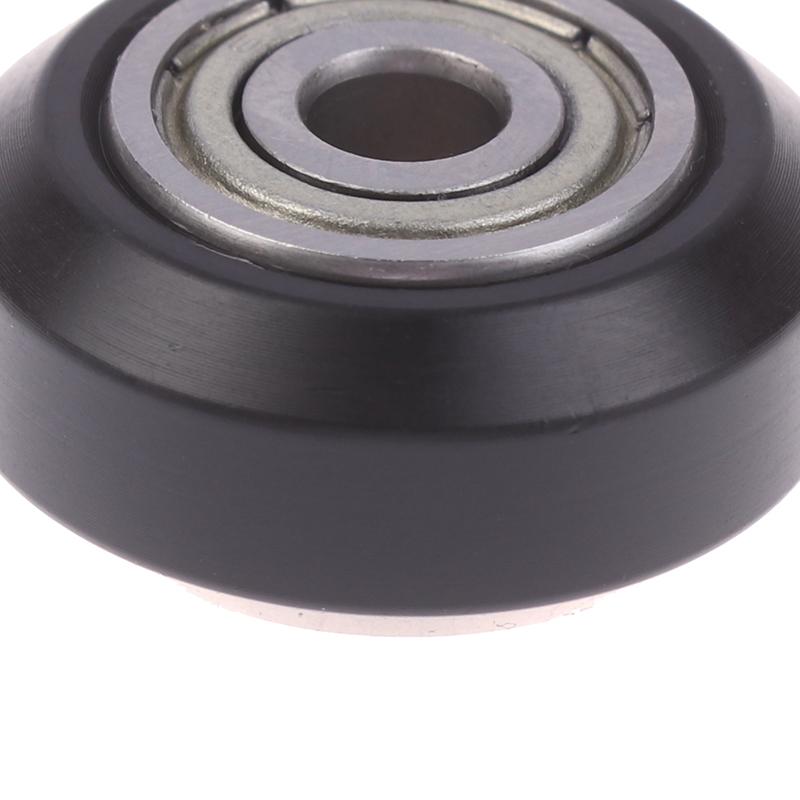 5Pcs Pom Wheel With 625Zz Linear Bearing 3D Printer Pom Wheel Plastic Pulley V-Type Wheels For Laser Engraver Parts