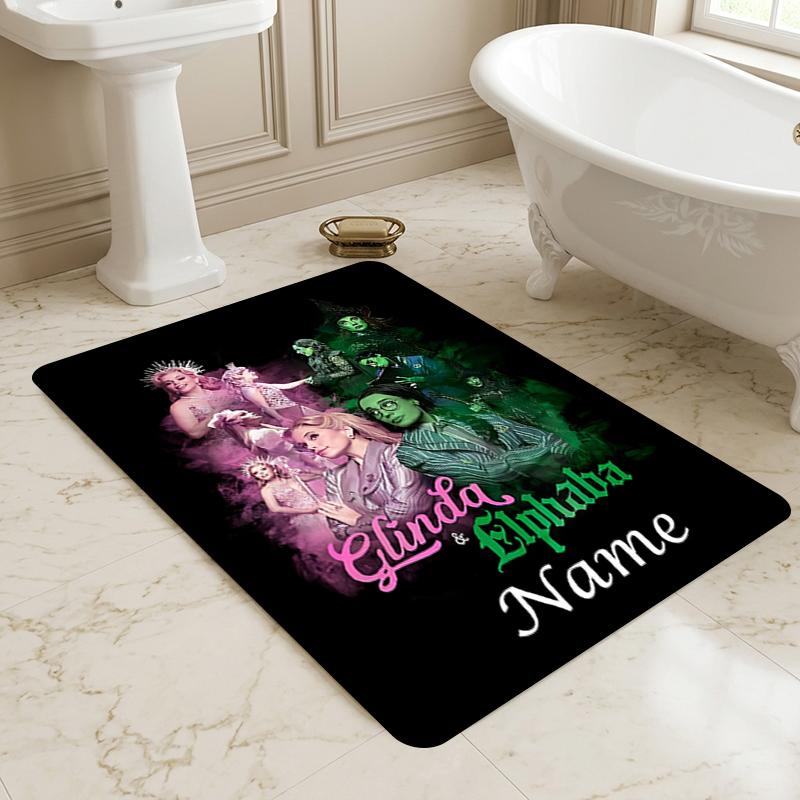 Personalized Name Light Shadow Living Room Non-Slip Area Rug Soft Carpet for Bedroom Playroom Sofa Office Home Decor Doormat