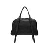 Genuine Vegetable-tanned Leather Bowling Bag for Women, A Retro Commuting Large-capacity Single-shoulder Bag