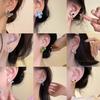 Exquisite Zircon Earrings for Women, Light Luxury, Versatile, Elegant, High-end Feel, Niche Design Style Earrings