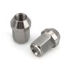 20PCS M12*1.5 M14*1.5 Wheel Lug Nuts Hex 19mm Stainless Steel Orignal Colors Closed End Racing Nuts Length 35mm Car Modification