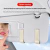 Car Sunglasses Holder Sun Visor Eyeglass Storage Box Portable Auto Glasses Case Organizer