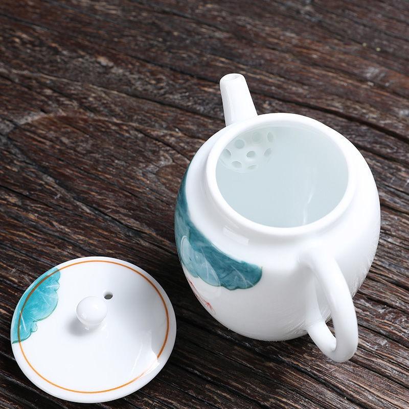190ml Hand-Painted Ceramic Teapot Japanese Simple Kung Fu Tea Set
