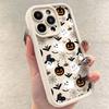 Luxus Glückliches Halloween Geist Weiche Handyhülle Für IPhone 16 Pro Max 14 13 12 11 15 Pro 15 16 Plus XR XS Max Anti-Fall Rückseitenhüllen