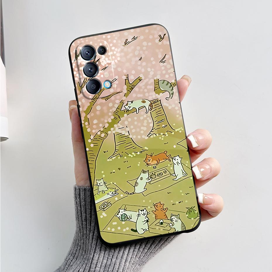For OPPO Find X3 Lite Case For Find X3 Neo Cover Silicone Soft Cartoon Frog Phone Cases For OPPO Find X3Neo X3Lite Copue Fundas